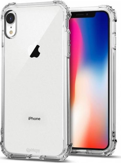 iPhone XR ile Uyumlu Crystal Fit Kılıf Crystal Clear