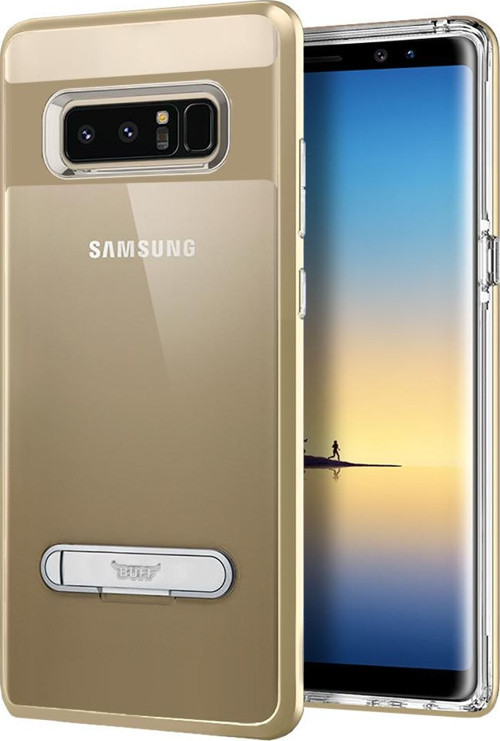 Galaxy Note 8 ile Uyumlu Air Bumper Kılıf Gold