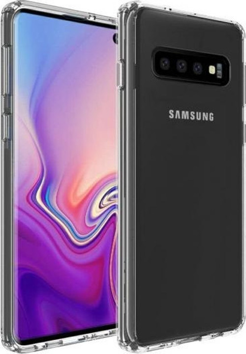 Galaxy S10 ile Uyumlu Air Hybrid Kılıf Crystal Clear