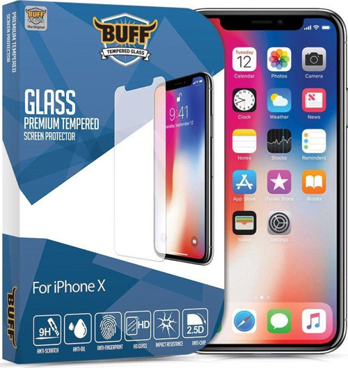 Glass iPhone X ile Uyumlu Ekran Koruyucu Cam