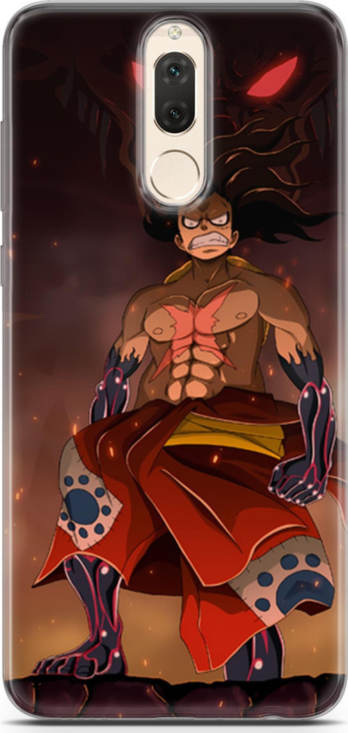 Huawei Mate 10 Lite uyumlu Anime 21 Darbe Emici One Piece Luffy I
