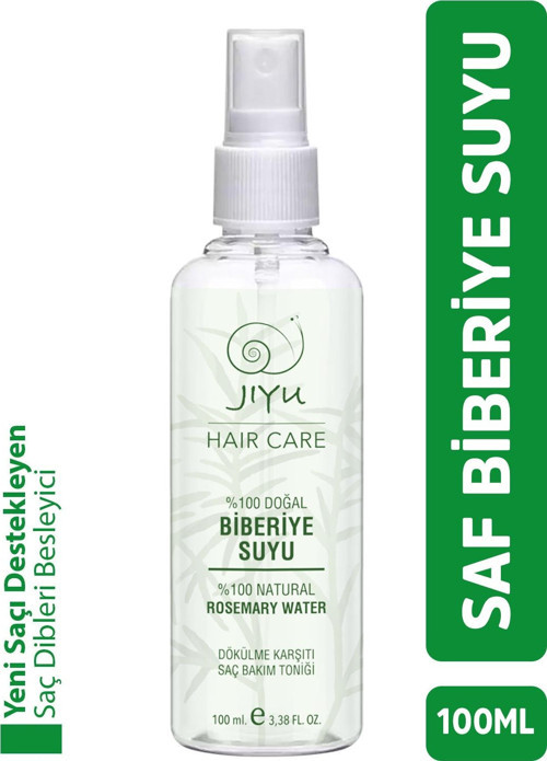 Biberiye Suyu Dökülmesine Ve Uzamasına Karşı Destekleyici Saç Toniği %100 Doğal Ve Saf Serum 100 Ml.