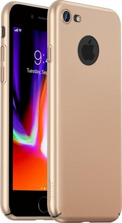 iPhone 8 ile Uyumlu Slim Fit Kılıf Gold
