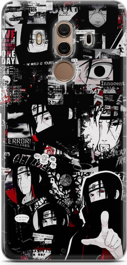 Huawei Mate 10 Pro için Anime 29 UV Lans Itachi Uchiha