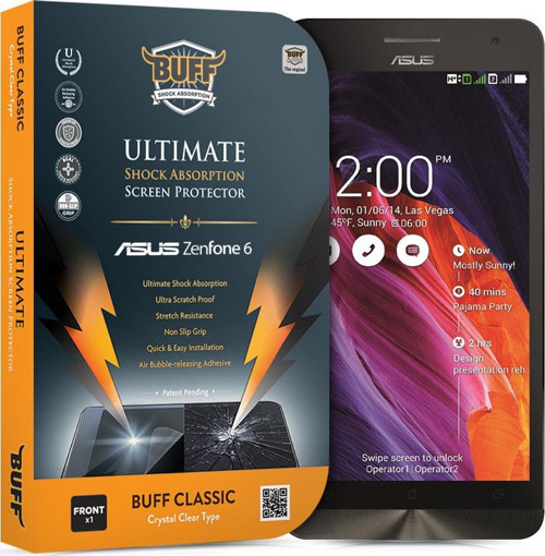 Zenfone 6 ile Uyumlu Darbe Emici Ekran Koruyucu Film