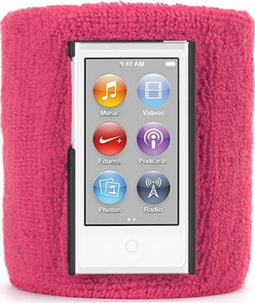 iPod nano 7 ile Uyumlu Sportcuff Bilek Bandı Kılıf Pembe RE37256