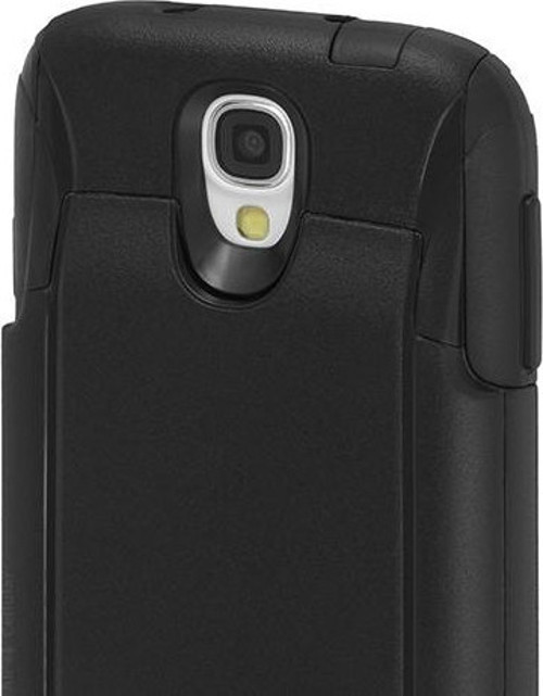Galaxy S4 ile Uyumlu Commuter Wallet Kılıf Siyah