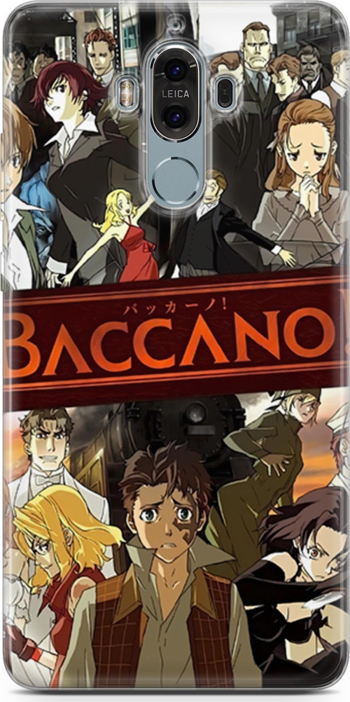 Huawei Mate 9 uyumlu Anime 4 Baskılı Kapak Baccano Anime