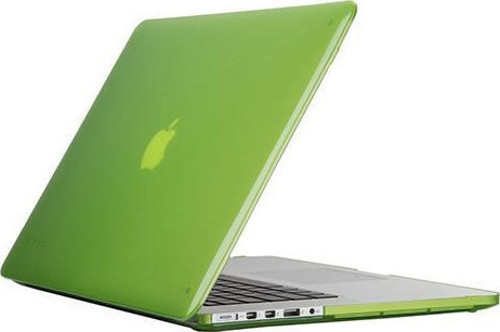 SmartShell Macbook Pro Retina 15" ile Uyumlu Koruma Kılıf Tennis Ball Green
