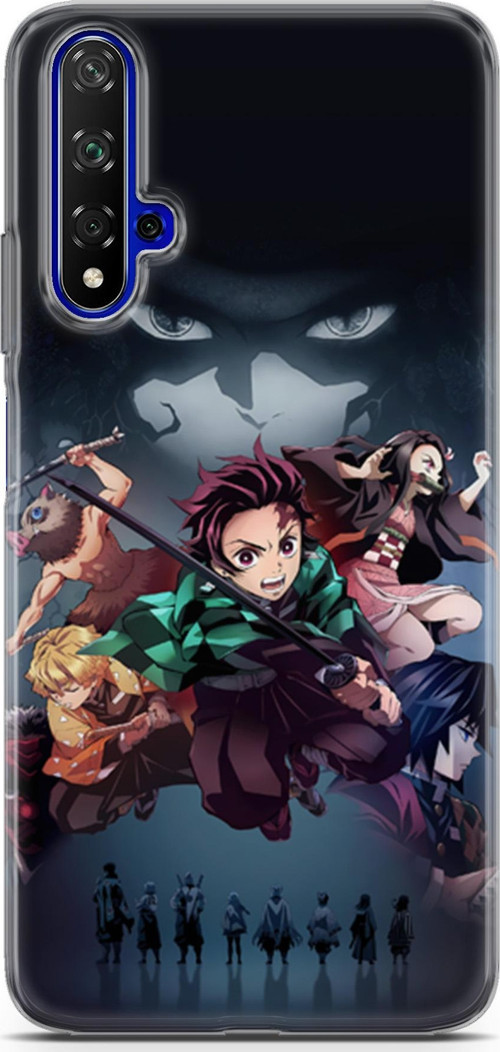 Huawei Nova 5t için Anime 6 HD Koruma Demon Slayer II
