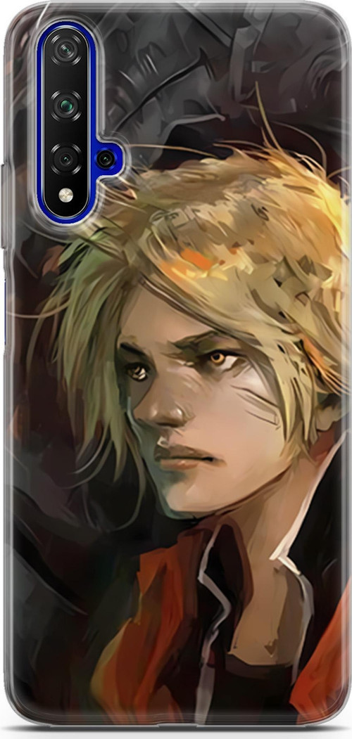 Huawei Nova 5t için Anime 8 Koruma Kılıfı Fullmetal Alchemist Alphonse Edward