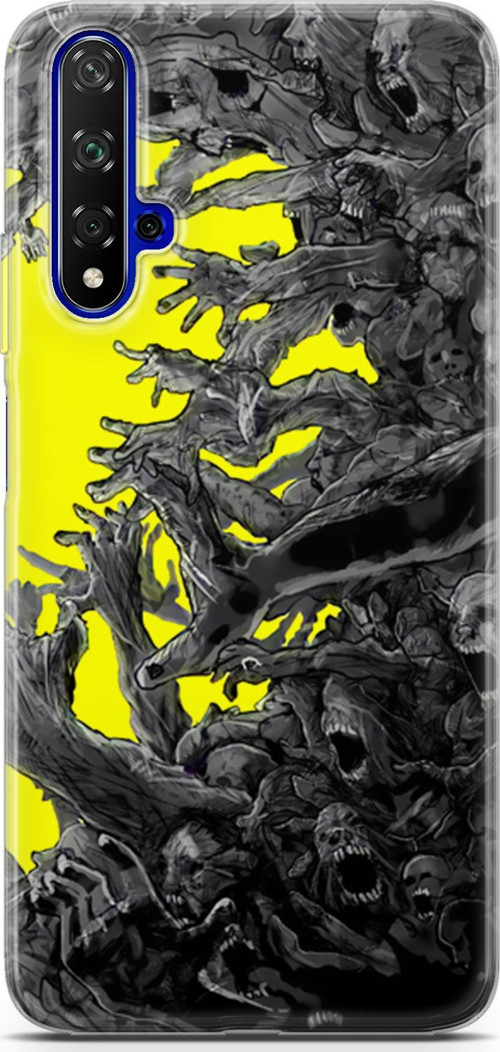 Huawei Nova 5t uyumlu Anime 1 Premium UV Testere Chainsaw Man