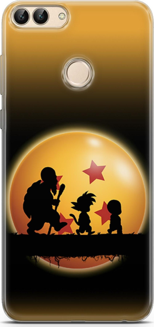 Huawei P Smart 2017 uyumlu Anime 40 Baskılı Telefon Kabı Dragon Ball Yıldız