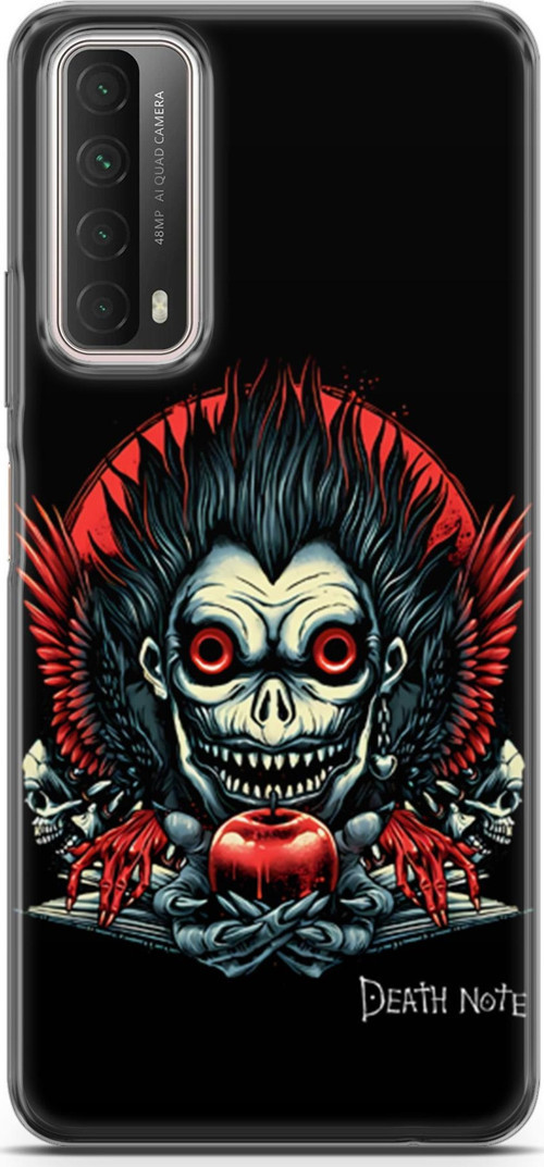 Huawei P Smart 2021 için Anime 23 TPU Death Note Ryuk I