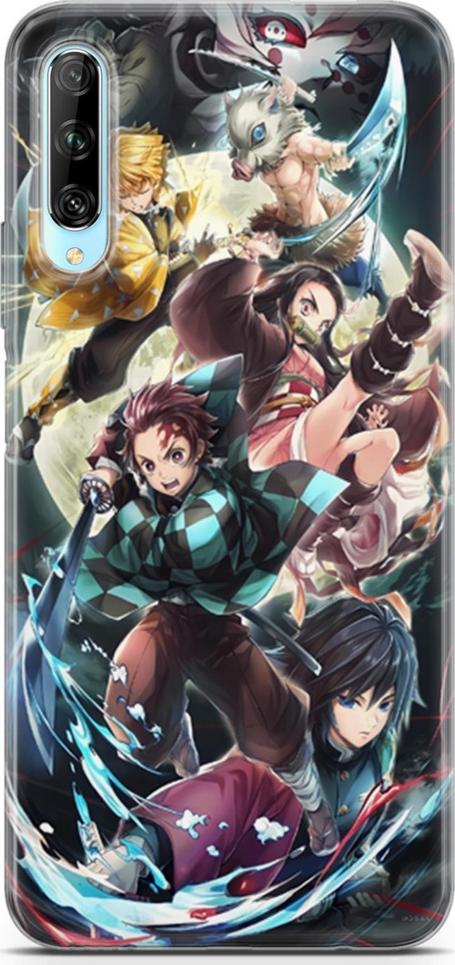 Huawei P Smart Pro 2019 için Anime 5 4K Kapak Demon Slayer I