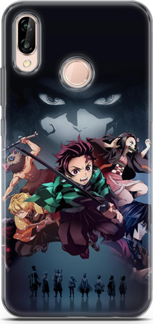 Huawei P20 Lite için Anime 6 Arka Kapak Demon Slayer II