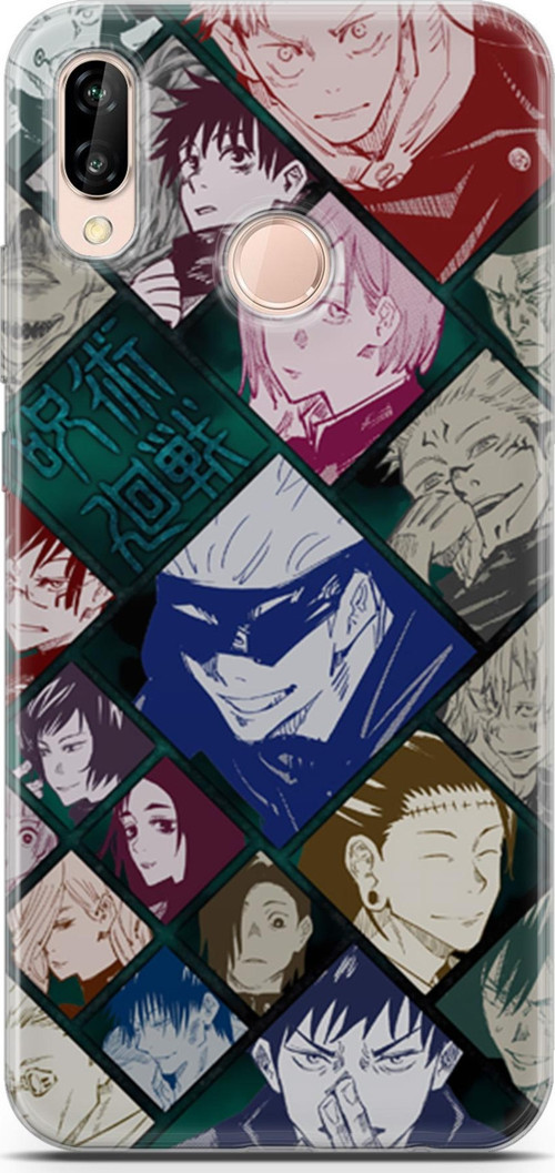 Huawei P20 Lite uyumlu Anime 2 Koruyucu Jujutsu Kaisen itadori