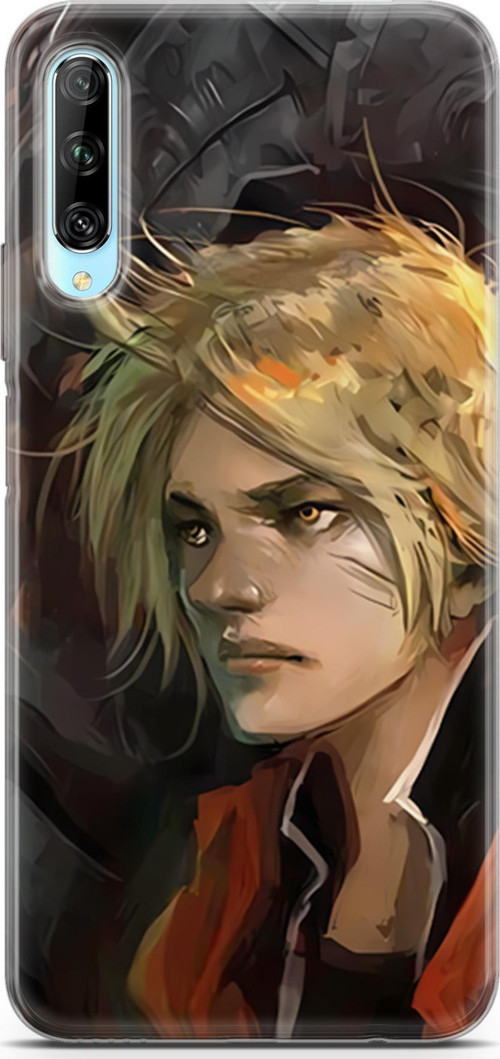 Huawei P Smart Pro 2019 uyumlu Anime 8 UV Kapak Fullmetal Alchemist Alphonse Edward