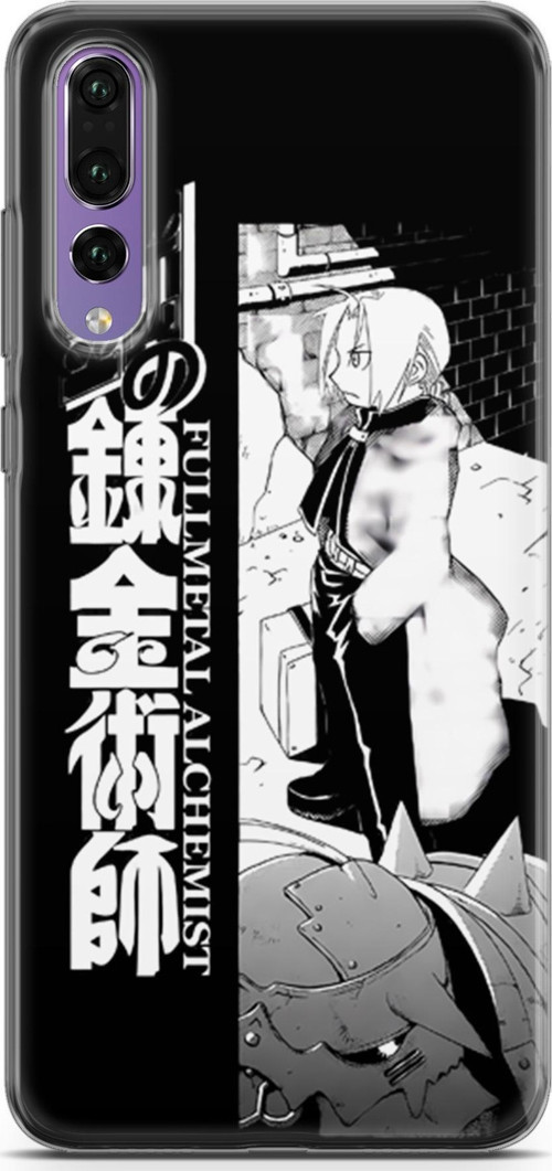 Huawei P20 Pro uyumlu Anime 22 Şeffaf Fullmetal Alchemist