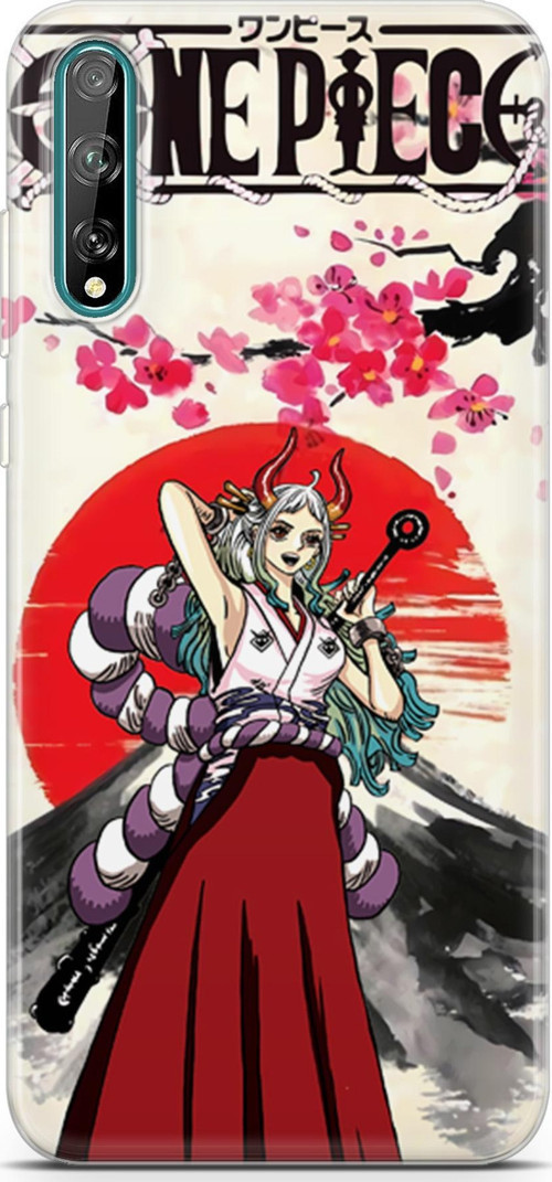 Huawei P Smart S 2020 uyumlu Anime 12 UV Tasarım One Piece Yamato
