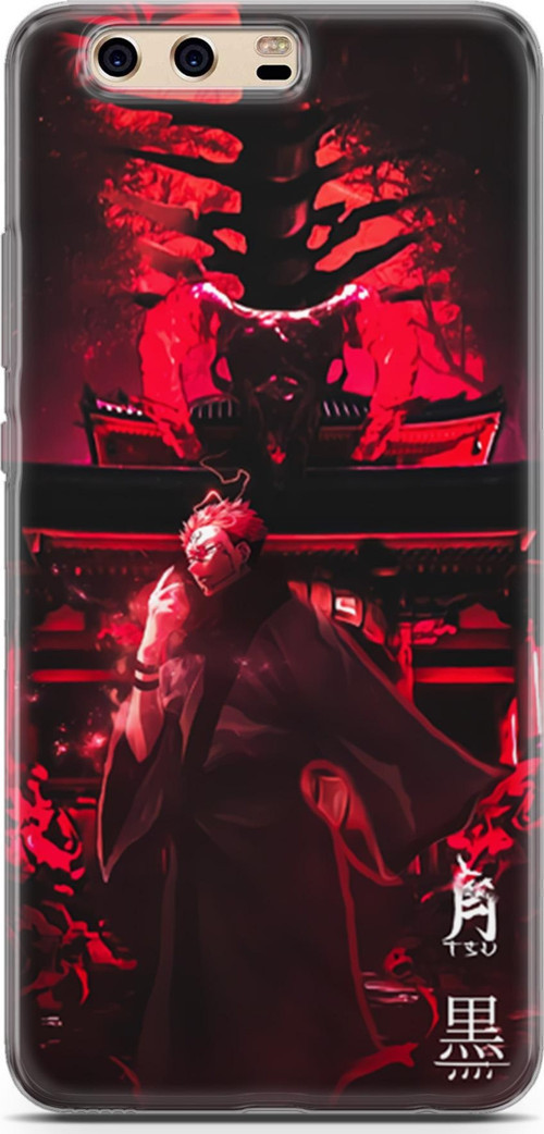 Huawei P10 için Anime 11 4K Baskı Jujutsu Kaisen Ryomen Sukuna