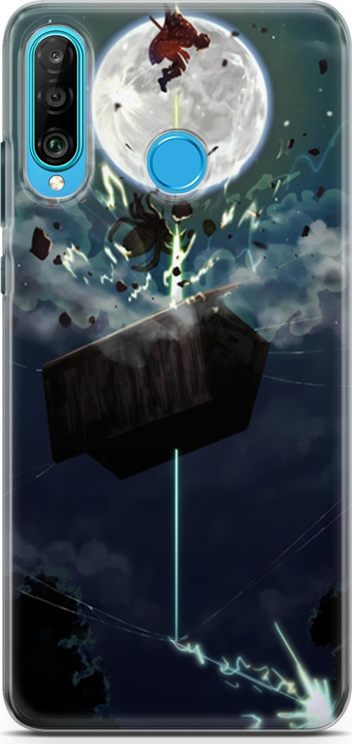 Huawei P30 Lite için Anime 9 HD Ultra Demon Slayer Zenitsu
