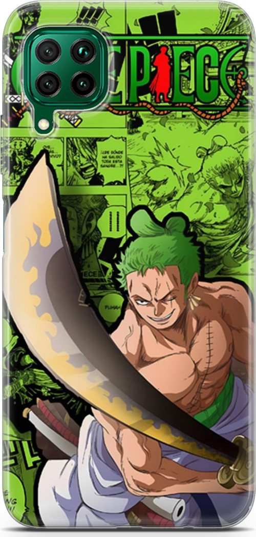 Huawei P40 Lite uyumlu Anime 10 Koruma One Piece Zoro