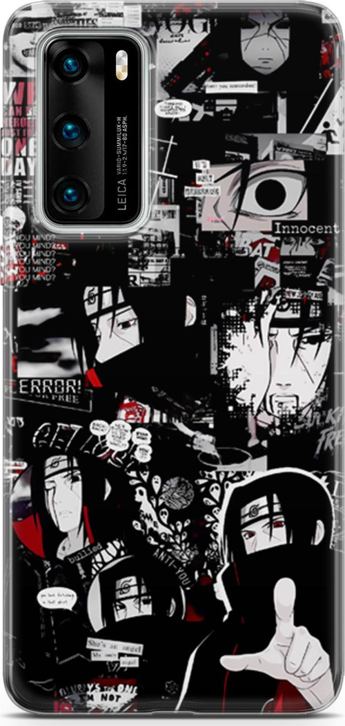 Huawei P40 uyumlu Anime 29 Koruyucu Itachi Uchiha