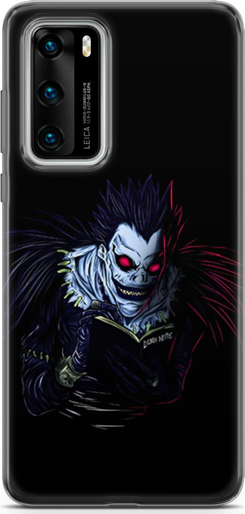 Huawei P40 uyumlu Anime 31 UV Silikon Death Note Ryuk II
