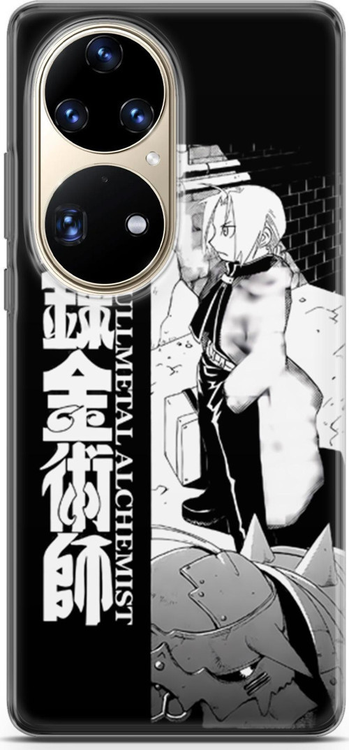 Huawei P50 Pro için Anime 22 Arka Kapak Fullmetal Alchemist