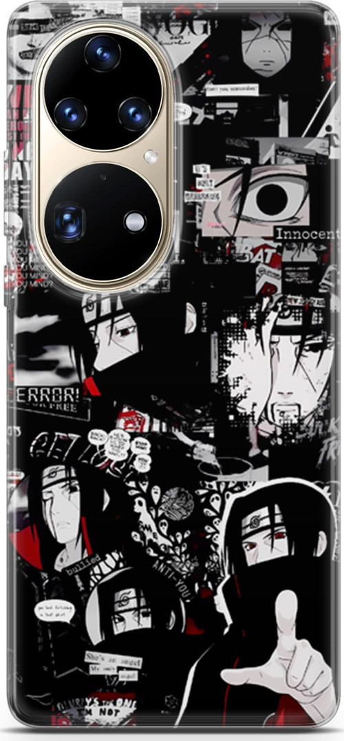 Huawei P50 Pro için Anime 29 HD Desenli Itachi Uchiha