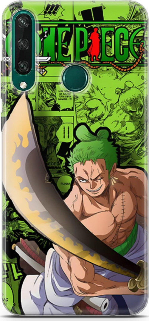 Huawei Y6p 2020 uyumlu Anime 10 Soft Silikon One Piece Zoro