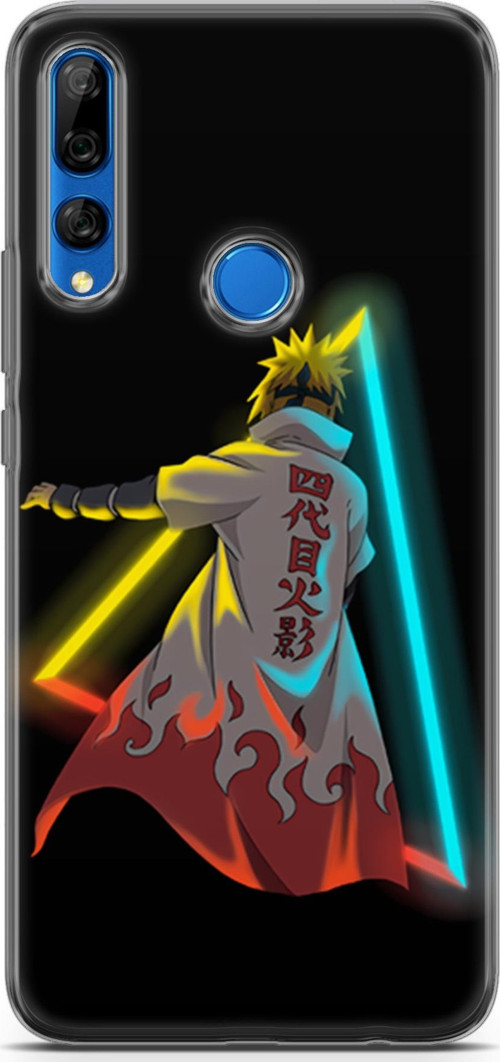 Huawei Y9 Prime 2019 için Anime 32 TPU Silikon Minato Neon Naruto