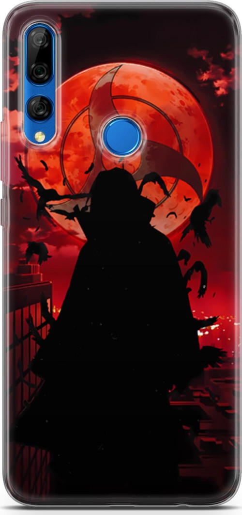 Huawei Y9 Prime 2019 uyumlu Anime 27 Telefon Kılıfı Naruto itachi Uchiha