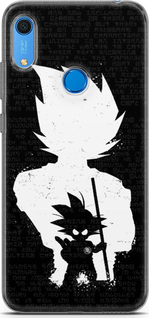 Huawei Y6s 2019 uyumlu Anime 39 TPU Silikon Dragon Ball Z Son Goku