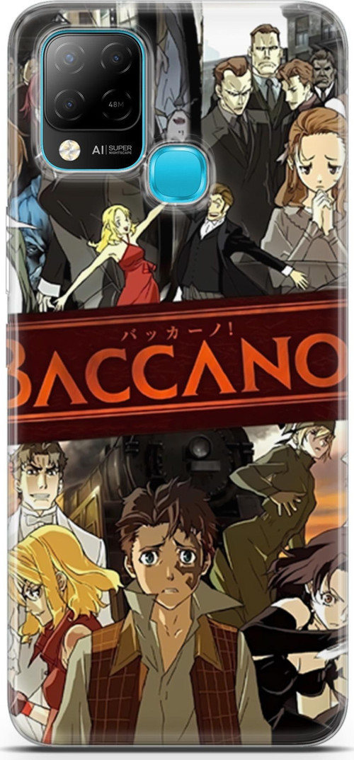 infinix Hot 10T için Anime 4 Soft Silikon Baccano Anime