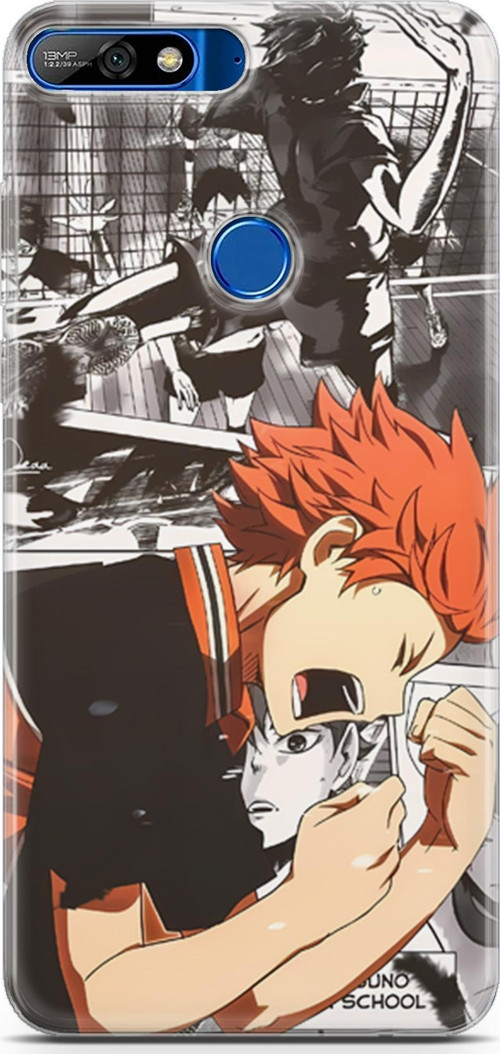 Huawei Y7 2018 uyumlu Anime 20 Darbe Önleyici Haikyuu Hinata