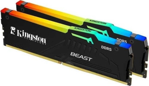 64GB (2X 32GB) DDR5 5600MHZ CL36 RGB DUAL KIT PC RAM BEAST EXPO KF556C36BBEAK2-64TR
