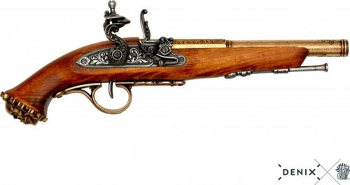 Koleksiyon Grubu-FLINTLOCK PIRATE PISTOL, 18TH. C.-JDNX1103L-Orijinalden ilham alan tasarım