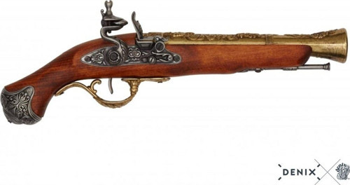 Koleksiyon Grubu-FLINTLOCK PISTOL, ENGLAND 18TH. C.-JDNX1219L-Orijinalden ilham alan tasarım