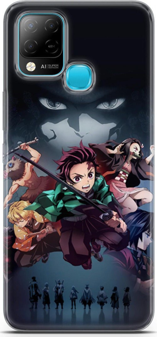 infinix Hot 10T uyumlu Anime 6 UV Lans Demon Slayer II