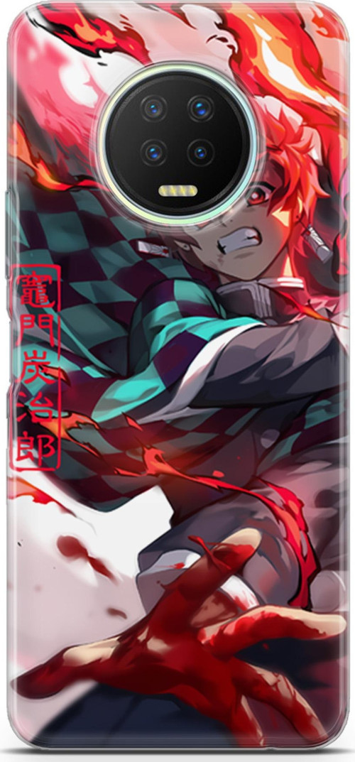 infinix Note 7 uyumlu Anime 19 TPU Kimetsu No Yaiba