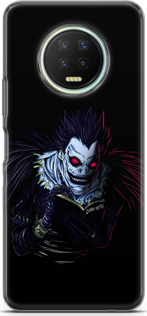 infinix Note 7 uyumlu Anime 31 Parlak Baskılı Death Note Ryuk II