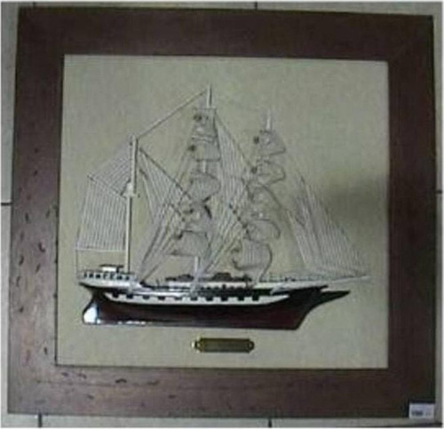 Denizcilik › Denizcilik Grubu › Marine Aksesuar- Yarım Maket Tablo>>65x58x6 Cm.