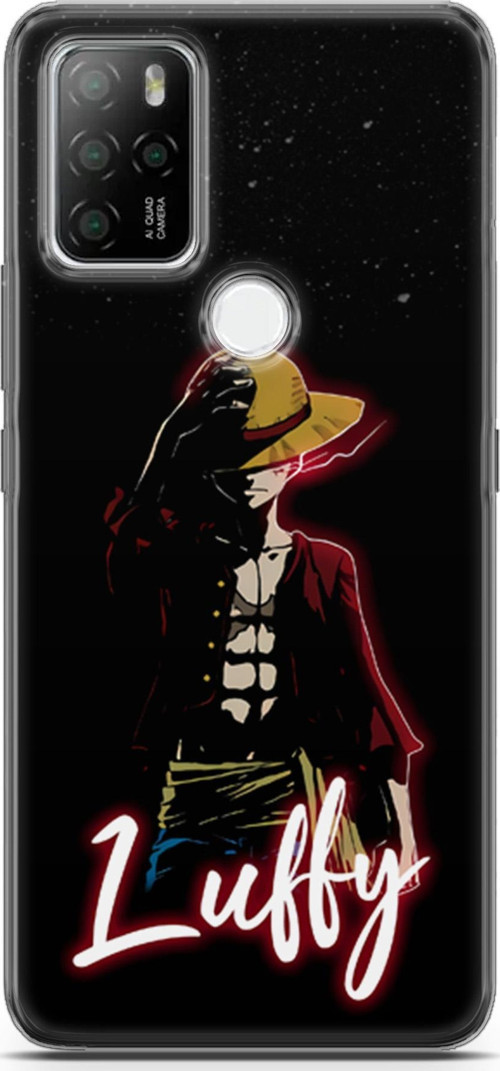 Omix X300 için Anime 36 HD UV Baskı One Piece Luffy Siyah