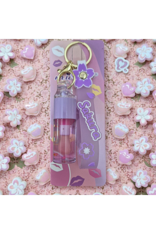 Wanda Nara Cosmetics Lipgloss Mirocolor Tropikal Kokulu Işıltılı Lip Gloss + Şirin Peluş Anahtarlıklı Çocuk-Genç Her Yaşa 6