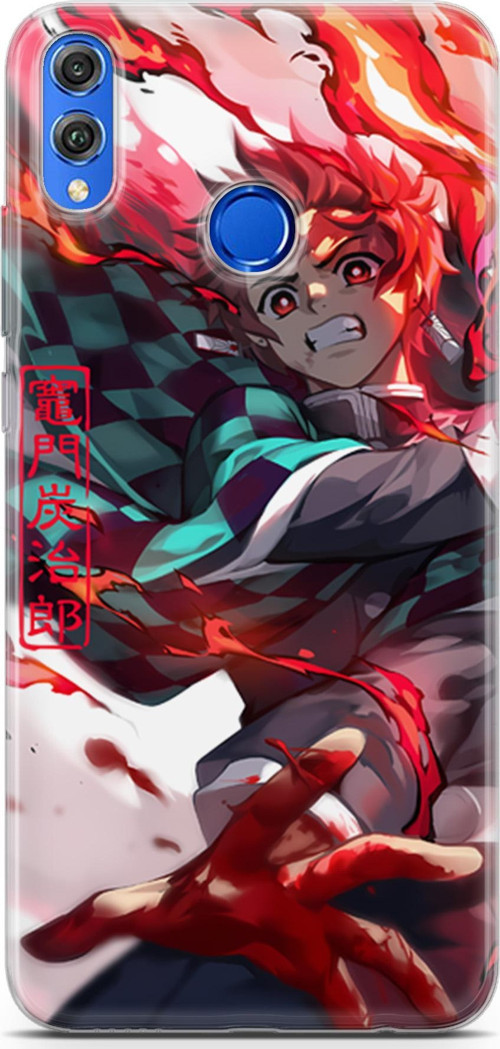 Honor 8X için Anime 19 Şeffaf Kimetsu No Yaiba