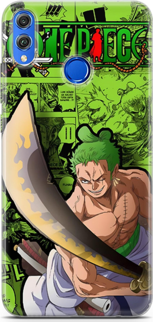 Honor 8X uyumlu Anime 10 UV Silikon One Piece Zoro