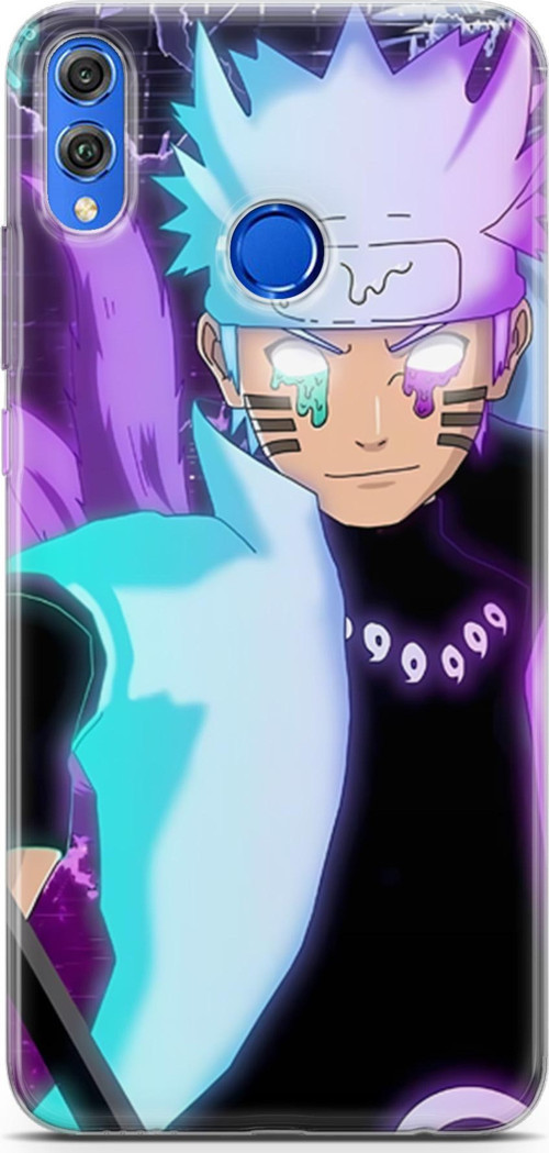 Honor 8X uyumlu Anime 17 UV Silikon Naruto Uzumaki