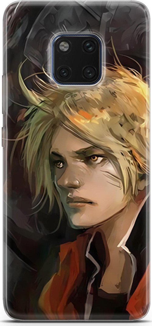 Huawei Mate 20 Pro uyumlu Anime 8 Şeffaf Fullmetal Alchemist Alphonse Edward
